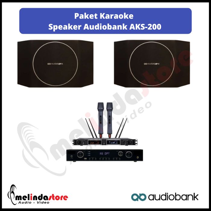 Paket Karaoke Speaker Audiobank | Murah
